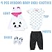 OYESY Reborn Baby Doll Clothes Panda Outfit for 1620 Inch Newborn Baby Doll Baby Doll Clothes Accessories fit 1620 Inch Reborn Dolls GirlsBoy Baby Clothing - Image 4