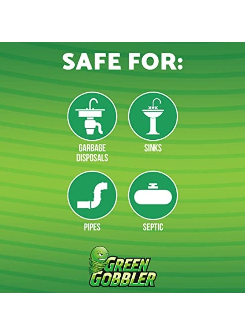 GREEN GOBBLER - Garbage Disposal & Kitchen Sink Drain Cleaner 946 ML - Image 1
