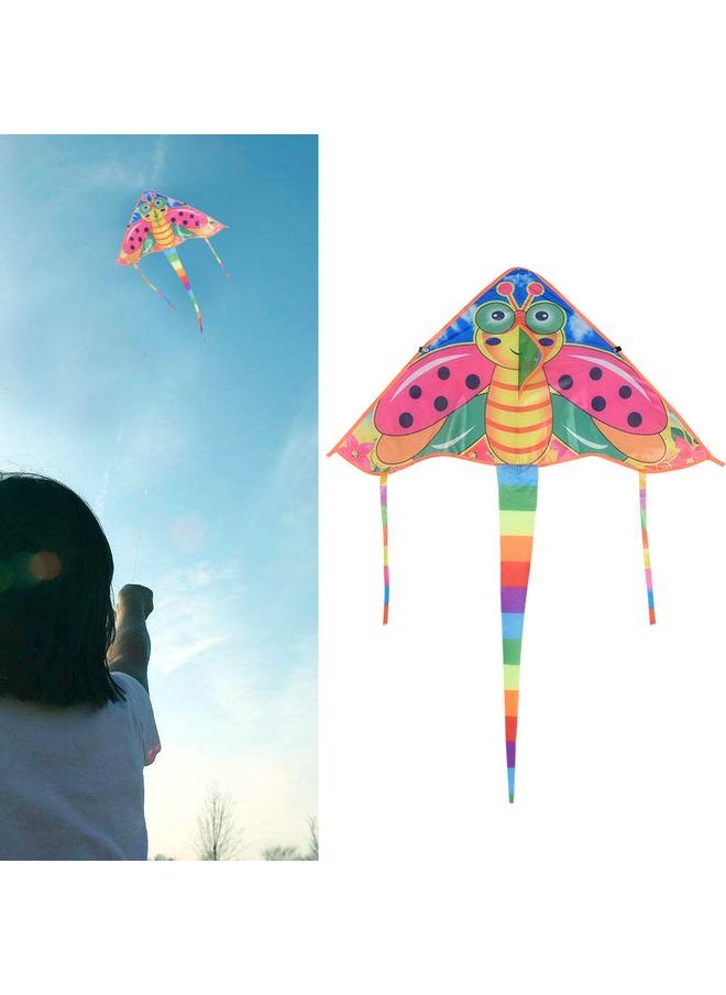 Thoraya Cartoon Triangle Kite Child Kite Toy for Family Fun for Outdoor Activity No.1  - Image 3