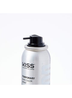 KISS Tintation Temporary Hair Color Spray Black 80g  - Image 4