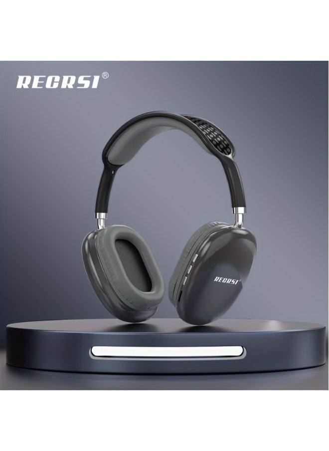 RECRSI - Recrsi RE-NY024 Wireless Over Ear Headphone Bass Booster Polymer Lithium battery 200mAh Headset 5V Wireless Listening NFC Technology. - Image 1