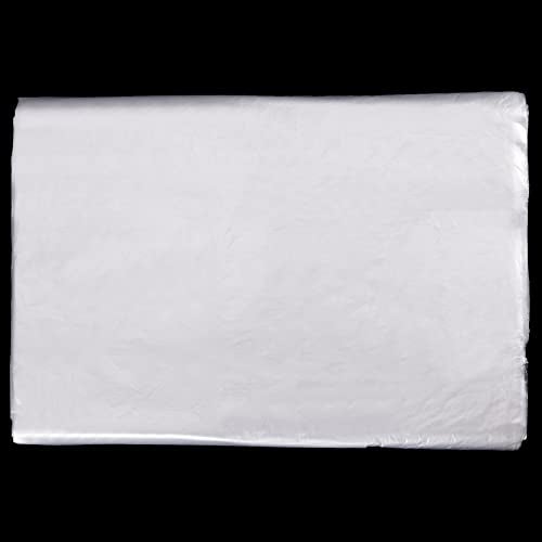 ZEONHAK 150 PCS Disposable Hair Salon Capes, 63 x 51 Inch Hair Cutting Cape, Disposable Barber Capes Waterproof Shampoo Cape for Home, Salon Hairdressing, Clear - Image 2