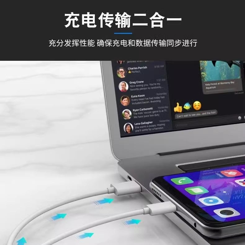 Android Data Cable Is Suitable For Huawei Xiaomi Micro Usb Four-Core V8 Fast Charging 2A Mobile Phone Charging Cable - Image 3