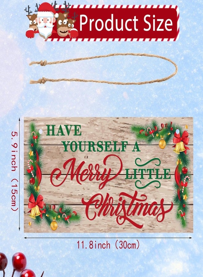 لوحة خشبية معلقة من خشب مارسوي، ديكور ريفي لعيد الميلاد، مكتوب عليها "أتمنى لكم عيد ميلاد سعيدًا"، لوحة خشبية معلقة على الحائط، ديكور منزلي للعطلات، ديكورات داخلية وخارجية - Image 2