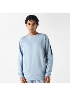 Kappa Kappa Solid Crew Neck Sweatshirt with Long Sleeves  - Image 1