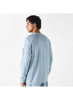 Kappa Kappa Solid Crew Neck Sweatshirt with Long Sleeves  - Image 3