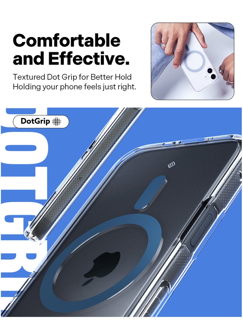 Caseology Capella Mag iPhone 16 MagSafe Case Cover (2024) - Clear Ocean Blue - Image 5