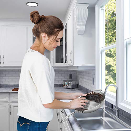 SCRUBIT 6 Pack Stainless Steel Scourers Steel Wool Scrubber Pad Used for Dishes Pots Pans and Ovens Easy scouring for Tough Kitchen Cleaning - Image 5