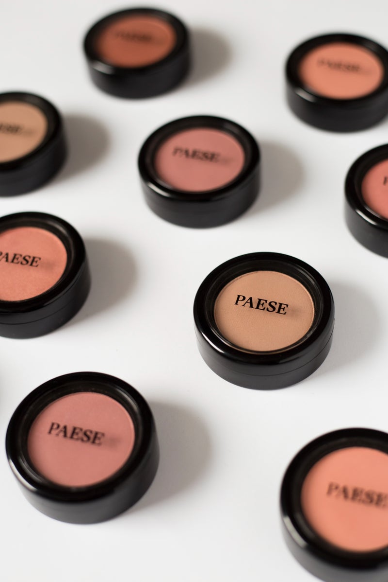 Paese Blush Argan Oil Hydrating Face Blush with Vitamins A, C & E, Smooth Blendable Powder Blush for Natural Peach Glow, Long Lasting Radiant Cheek Colour Makeup 38 Peach - Image 5