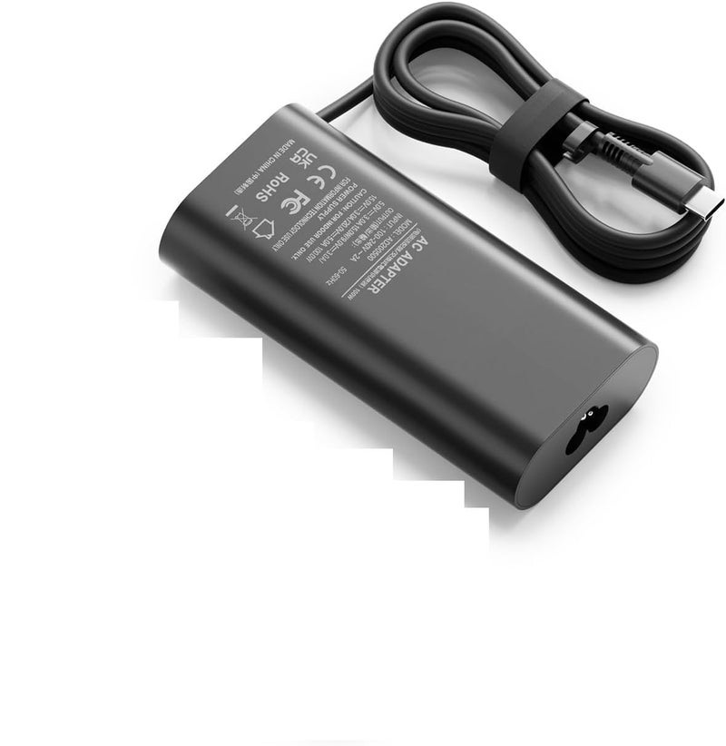 Wefly 100W USB C Type C Laptop Charger for Dell Latitude 5540 5440 7440 5340 7340 7640 9440 2-in-1 Precision 3580 3580 3580 3581 5680 Inspiron 14 16 5000 7000 5430 7430 7440 5630 Adapter - Image 1