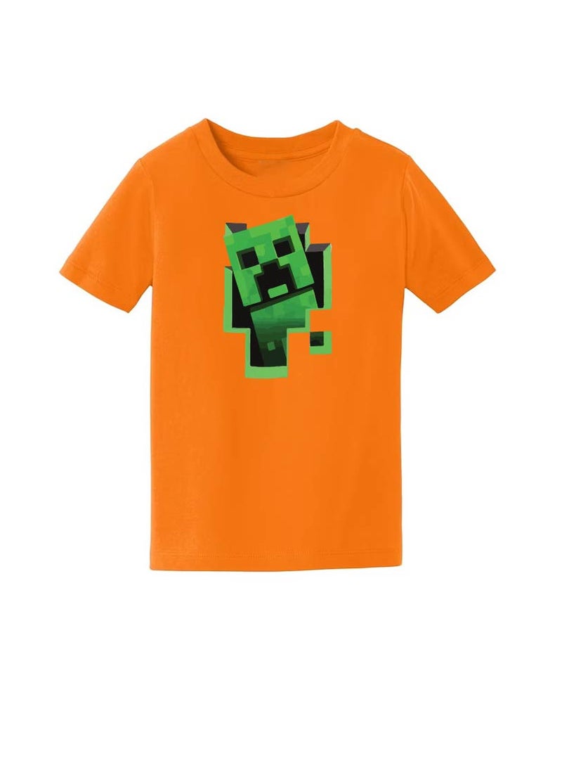 Kids Girl's Gaming T-Shirt - Girl's Online Gaming Cotton T-Shirt - Trendy Video Game Printed T-Shirt for Girl's - Gaming Graphic Print T-Shirt for Girl's - Image 4