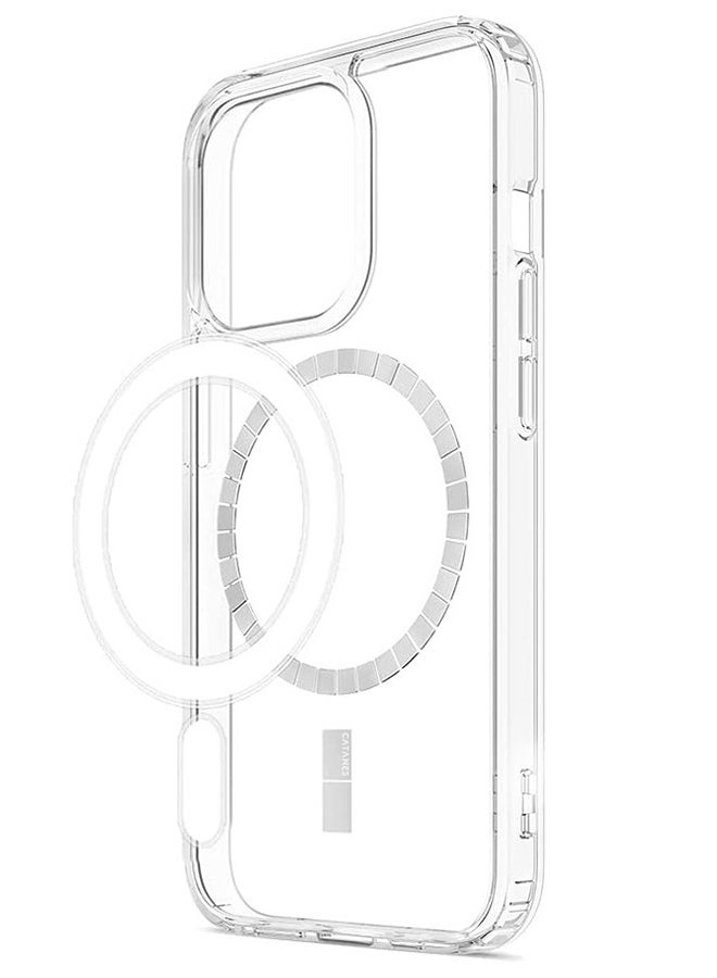 CATANES 3 Packs For iPhone 15 Pro Max Case and Screen Protector and Camera Lens Protector Transparent Case MagSafe Compatible with Built-in Magnets Ultra Durable with Grade Drop Protection - Image 3