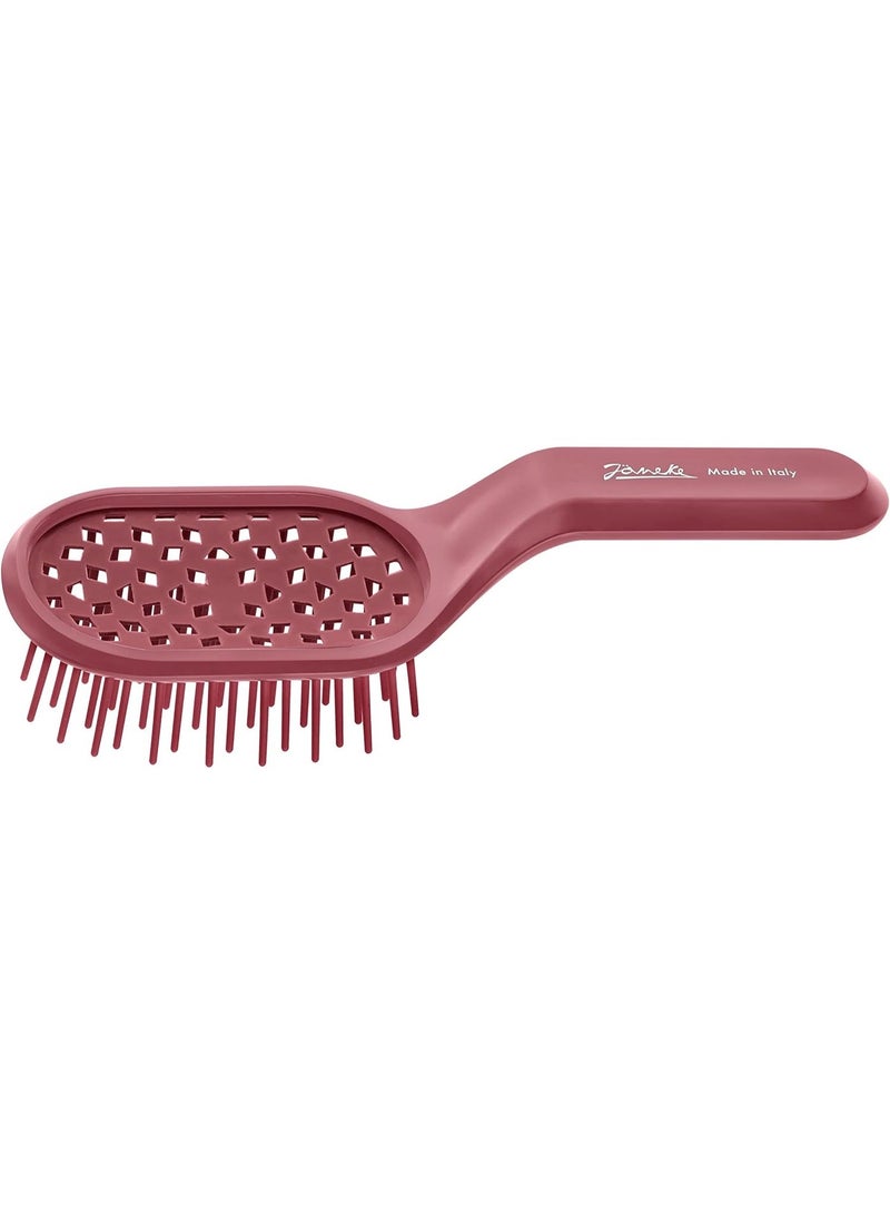 JANEKE Vented FONDANT PINK Small Hair Brush - Image 2