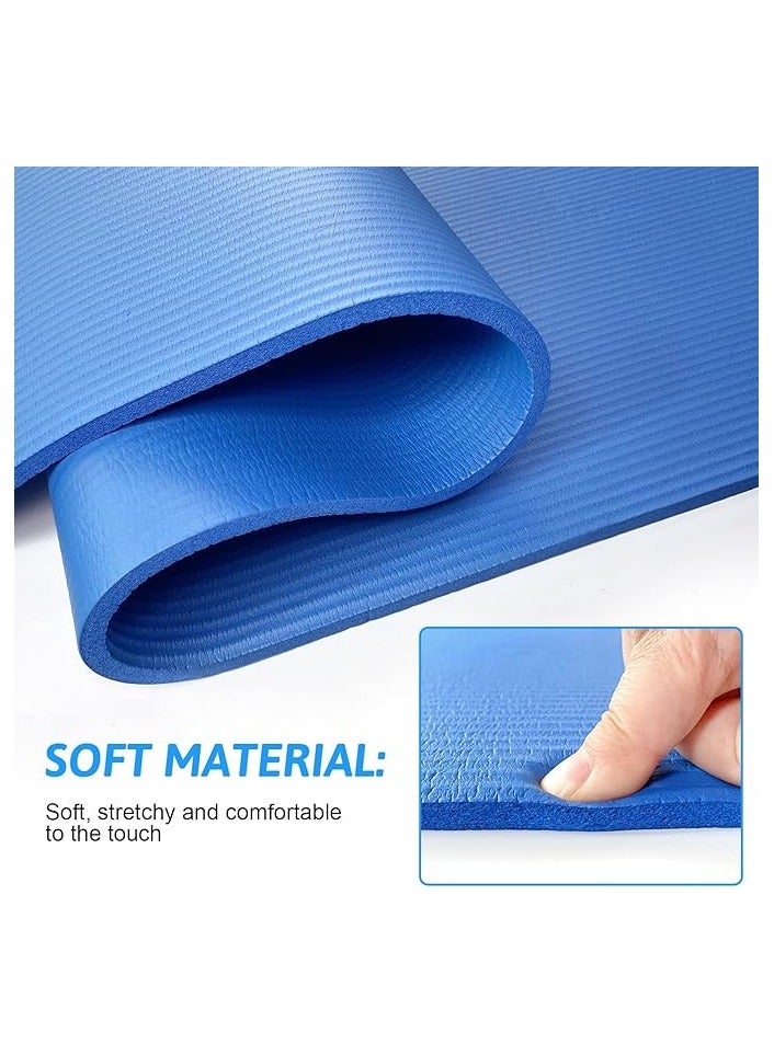 PROMASS Yoga Mat Non Slip, Yoga Mat with Strap Included 10mm Thick Exercise Mat Ideal  - Image 5