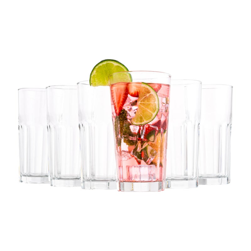 Vikko Drinking Glasses Set of 12 Juice Glasses 95 Oz Thick and Sturdy Kitchen Glasses Dishwasher Safe Highball Glass Tumbler Heavy Duty Cups Water Glasses