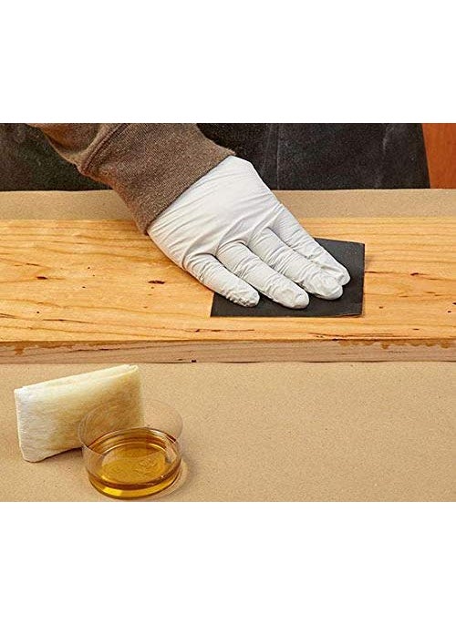Generic Sarrah Electro coating Emery paper 2500 Grit Wet Dry Waterproof Sandpaper 9x11 Black 05 Pcs  - Image 5