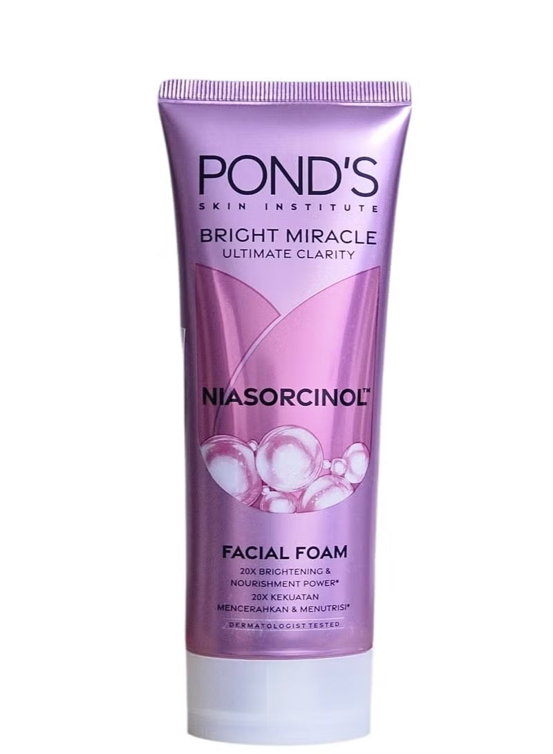 Pond's Bright Miracle Facial Foam - 100g