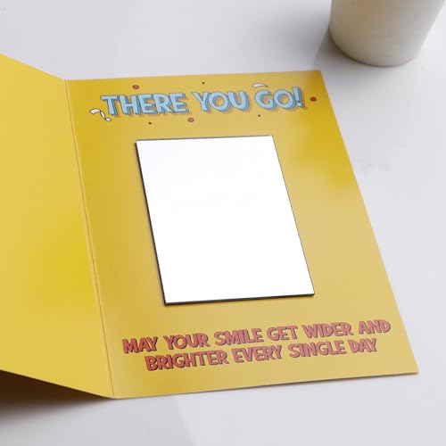 Oye Happy - Happy Birthday Mirror Card - Birthday Gift for Boyfriend - Girlfriend - Husband - Wife - Image 3