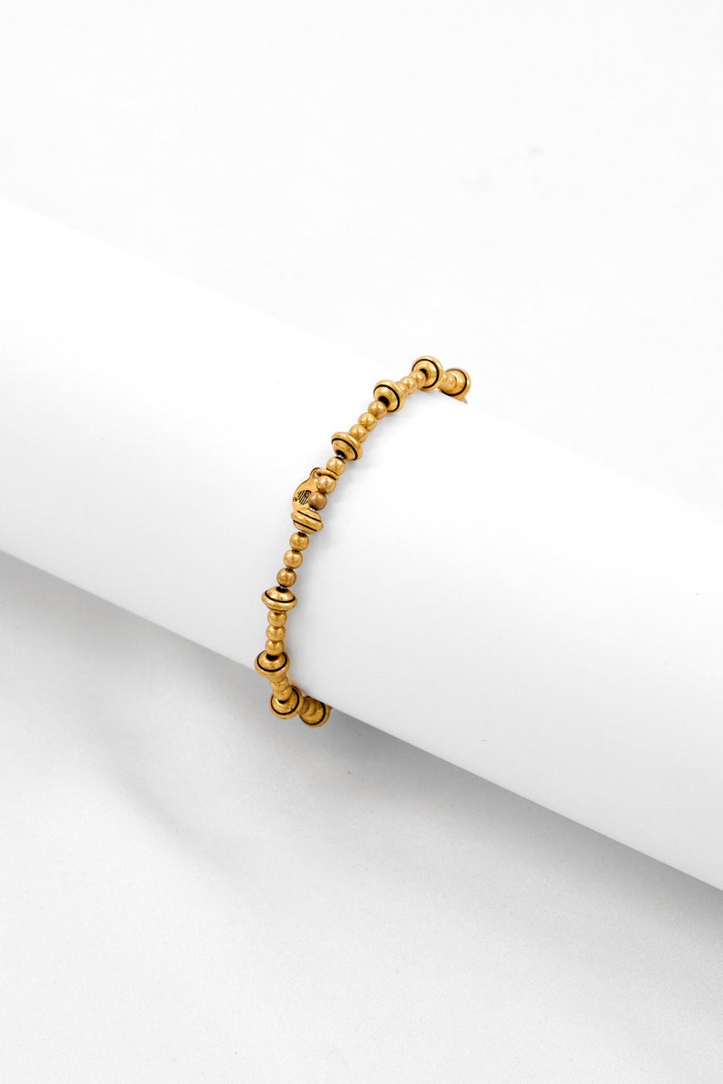 ALEX AND ANI Women Class of 2021 Stretch Bracelet, Gold  - Image 3