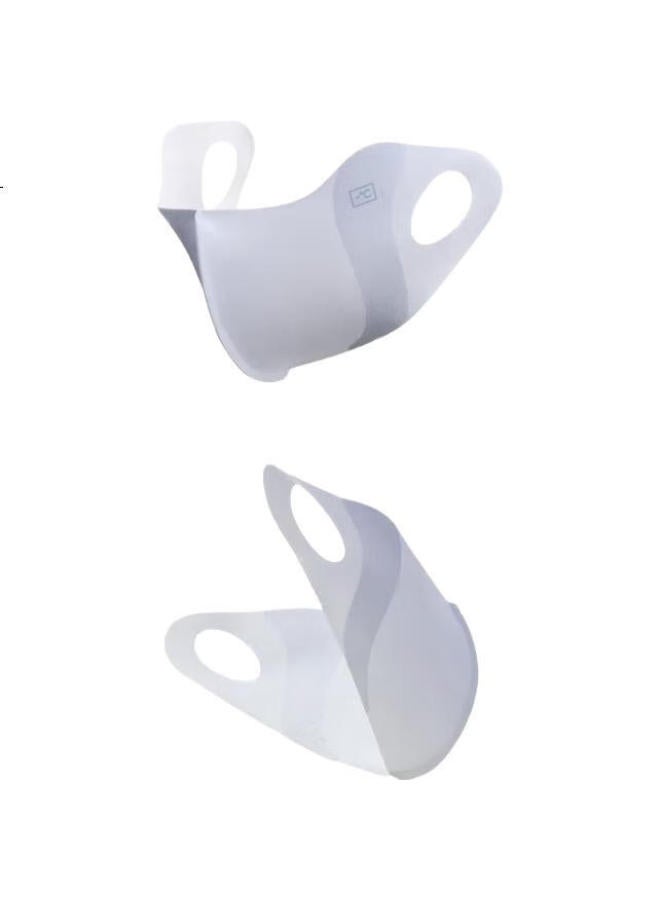 Bananain Cooling Silk 502Uv Air Unisex Sunscreen Mask Breathable Antibacterial Uv Protection Face Slimming 3-Pack