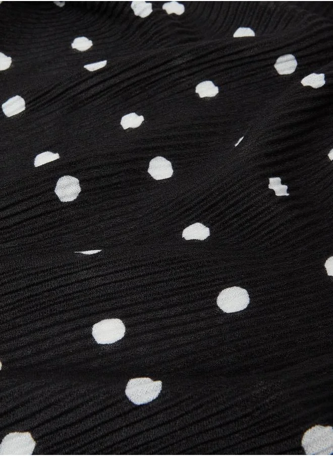 ستايلي Styli Polka Dot Print Scarf