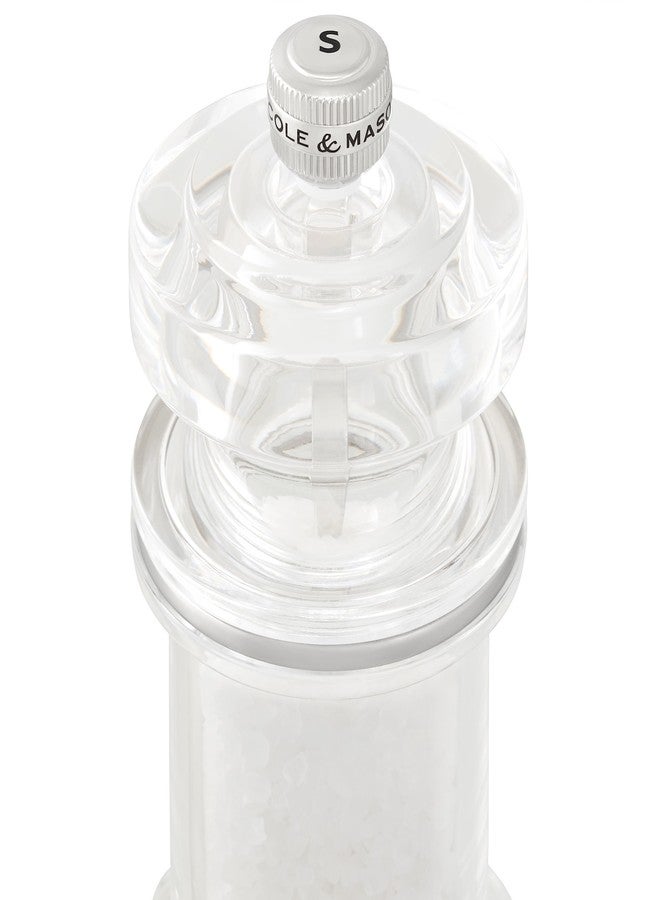 Cole & Mason 605 Refillable Spice Mill - Kitchen & Home Accessory - Table Salt Grinder - Salt Included - Acrylic - Salt Mill 4.5" - Image 4