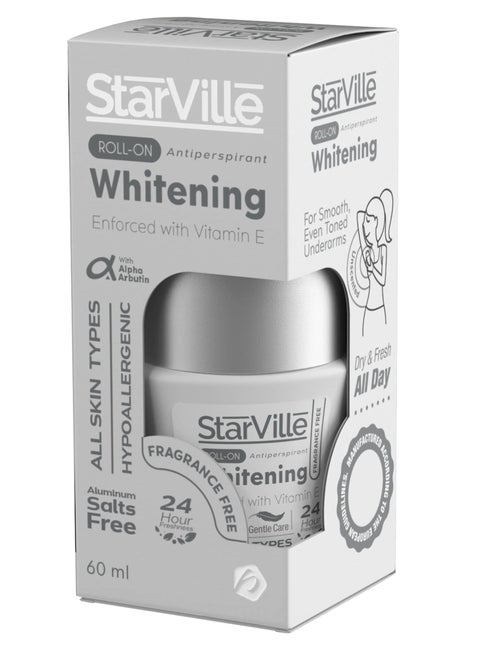 Roll On Whitening Fragrance Free 60 ML
