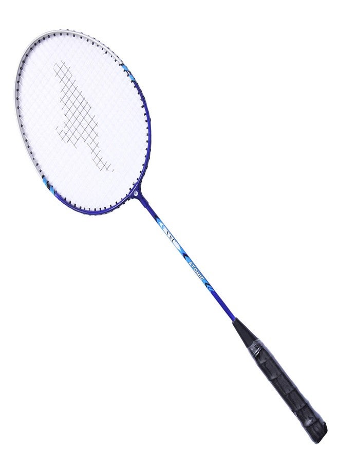 Grès GRS ® GRQ09 Aluminium Badminton-Racket, Set of 2 and 3 Pieces of Shuttle Cock and Badminton Net,Aluminum, Black - Image 3