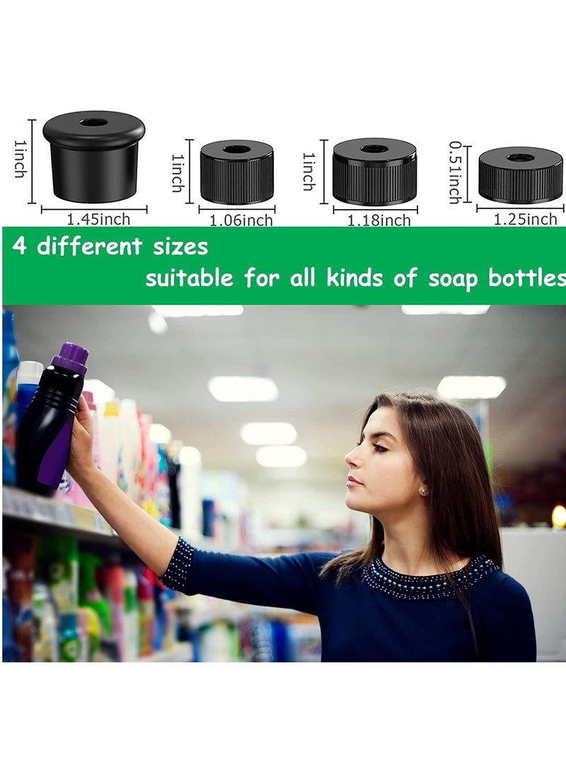 Soap Dispenser Extension Tube Kit with Check Valve, 47" Under Counter Kitchen Sink Soap Dispenser Tube for Kitchen Sink, Fit Most Soap Containers, Powerful Suction, No Fill The Little Bottle Again - Image 4