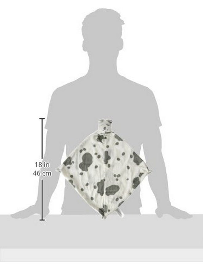 Angel Dear - White Cow, Blankie, White Cow With Grey Spots, 1 Count (Pack Of 1)  - Image 2