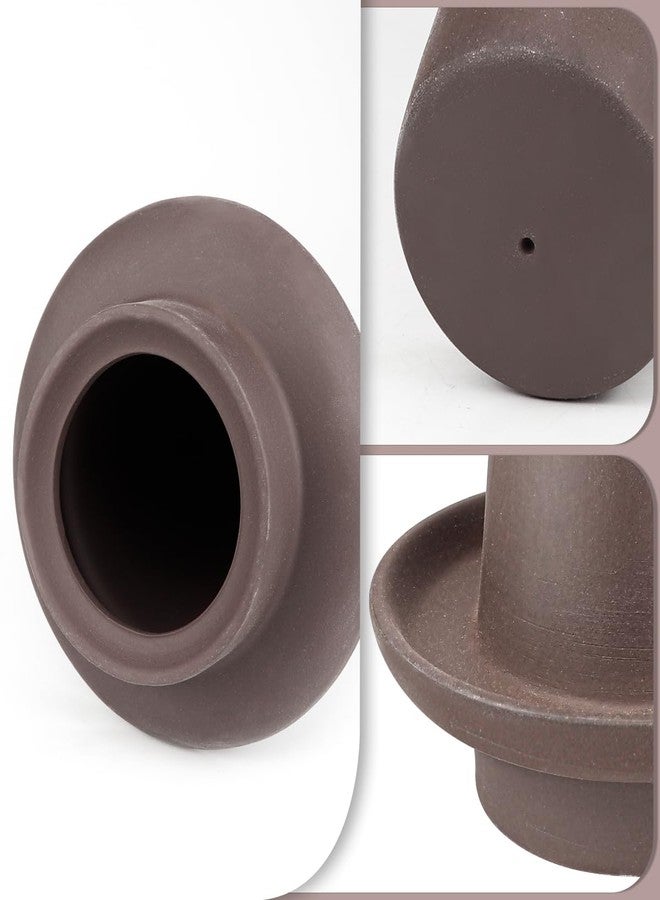 YOLUFER Sand Fish Breeding Cones Cave, Ceramic Spawning Breed Cone Spawning Slates Fish Tank Spawning Breed Cone for Discus Angelfish (Medium) - Image 3