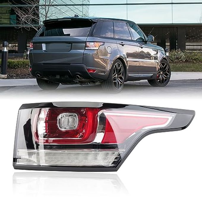 Clidr Tail Light For Range Rover Sport L494 2014 2015 2016 2017 Passenger Side Clear Rear Lamp Brake Light Lr061588-B (Right) - Image 1
