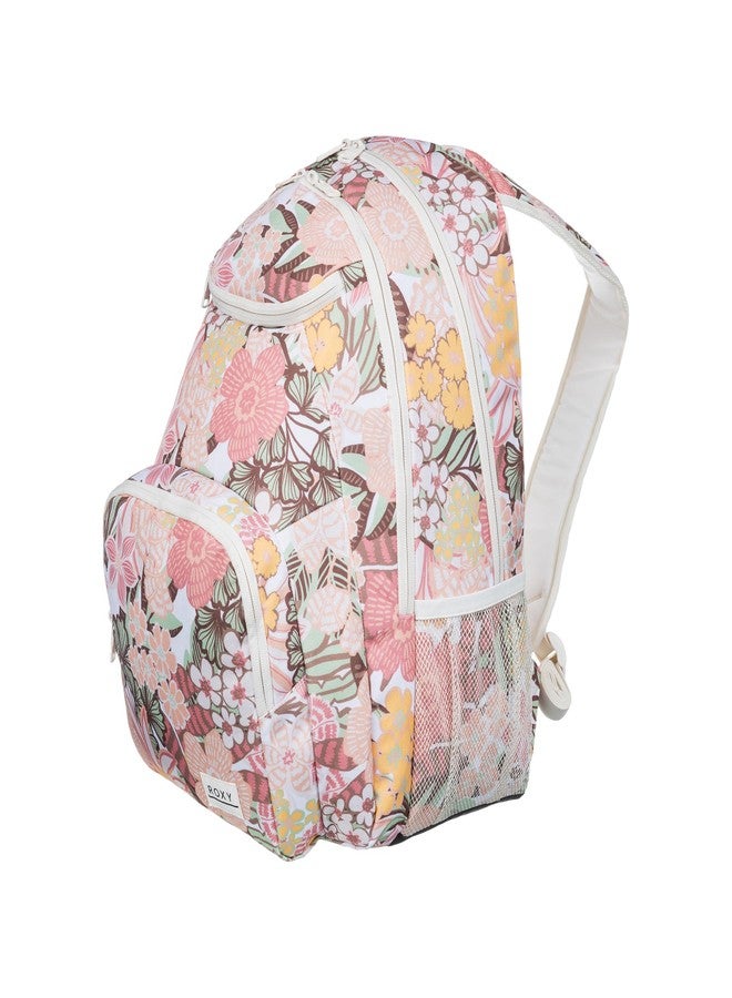 Roxy Women Shadow Swell 24 L Medium Backpack, White Viva la Vida, One Size - Image 5