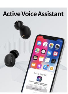 KASTWAVE Bluetooth 5.0 Earbuds Mini Earbuds Comfortable True Wireless Earbuds with Microphone Wireless in Ear Earphones  - Image 3