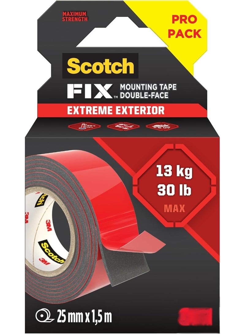 Scotch Strong Mounting Tape Black