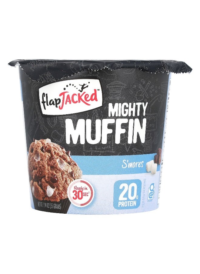 FlapJacked FlapJacked, Mighty Muffin, S'mores, 1.94 oz (55 g)  - Image 1