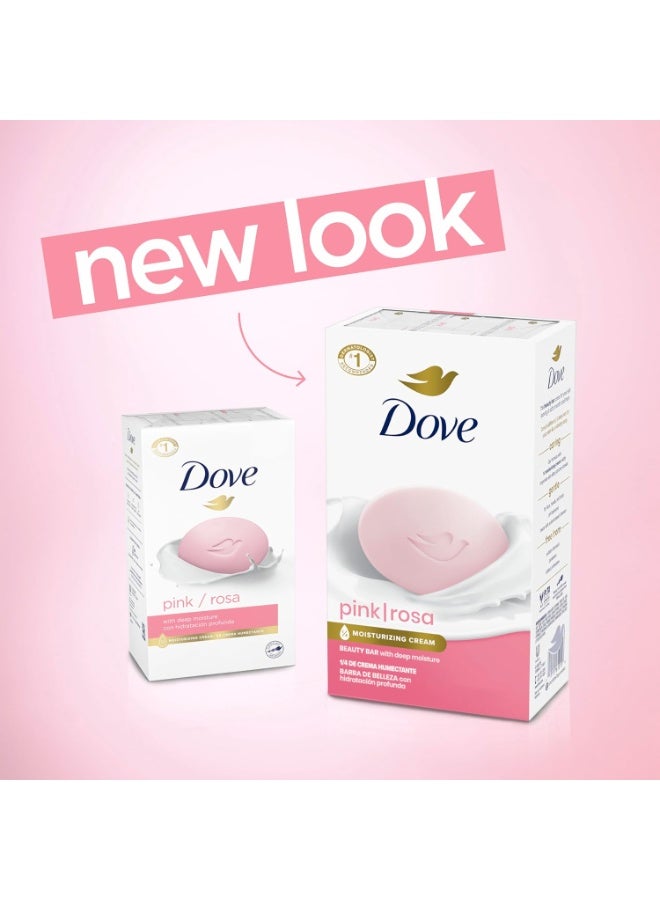 Dove Pink-Rosa Beauty Bars For Women 6Bars x 106 g - Image 2
