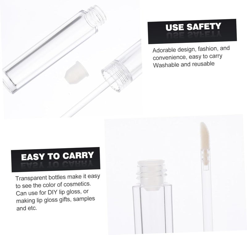 20pcs Lipstick Tube Lip Gloss Bottles Empty Lip Balm Containers for Diy Cosmetics - Image 4