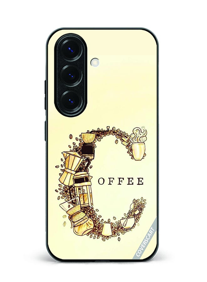 COVERSCART Protective Case Cover For Samsung Galaxy S24 Plus Coffee Design Multicolour