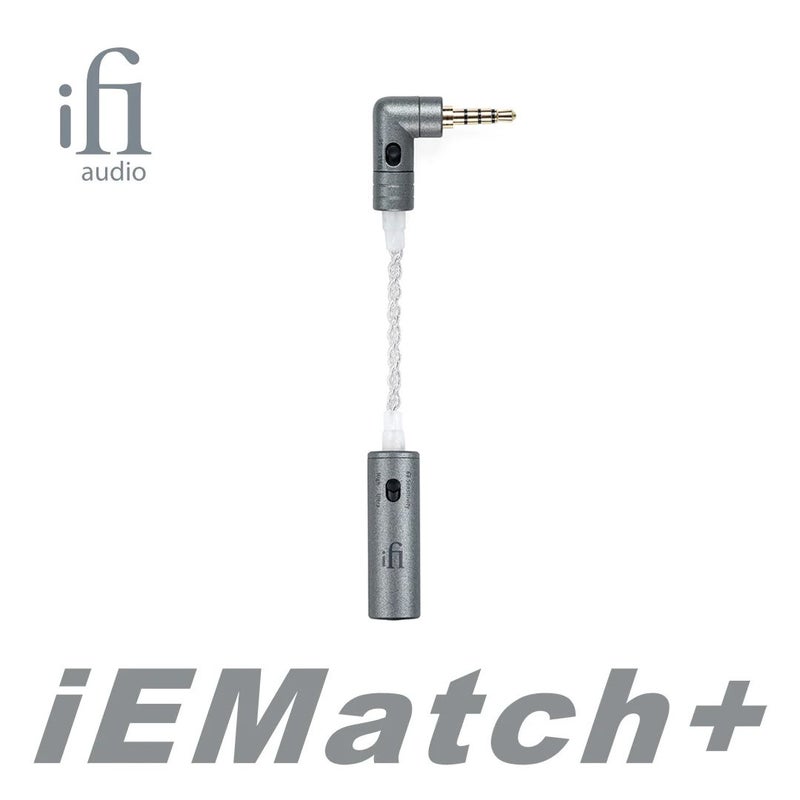 iFi iEMatch+ 3.5mm Lossless Headphone Impedance Sensor, Noise-Canceling Equalizer - Image 1
