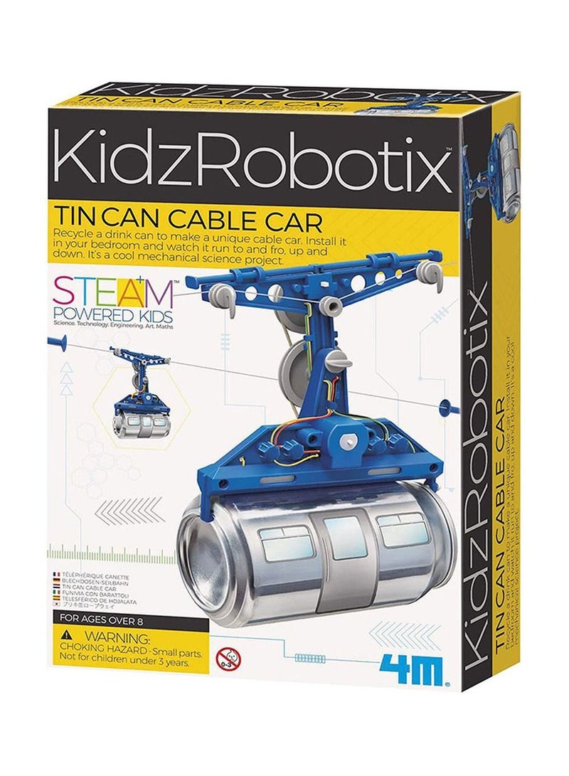 4m 4M - KidzRobotix Tin Can Cable Car - 3358  - Image 1