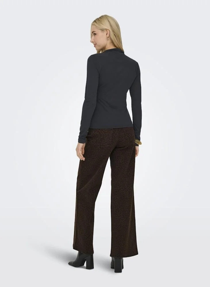 اونلي ONLFREE LIFE Long Sleeve DRAPE TOP