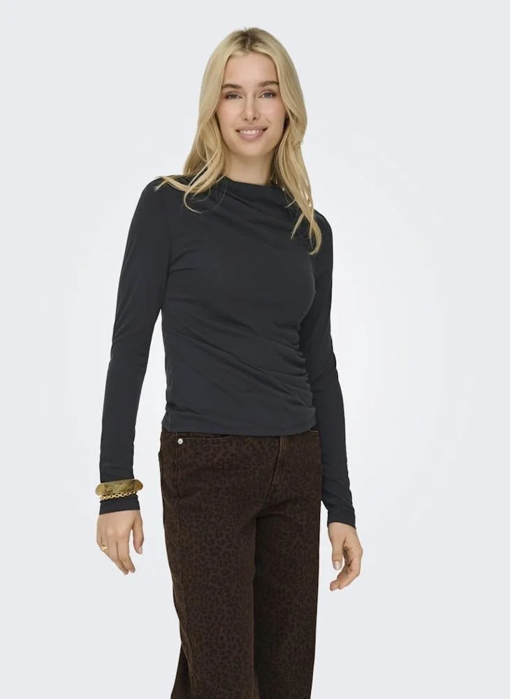 ONLY ONLFREE LIFE Long Sleeve DRAPE TOP