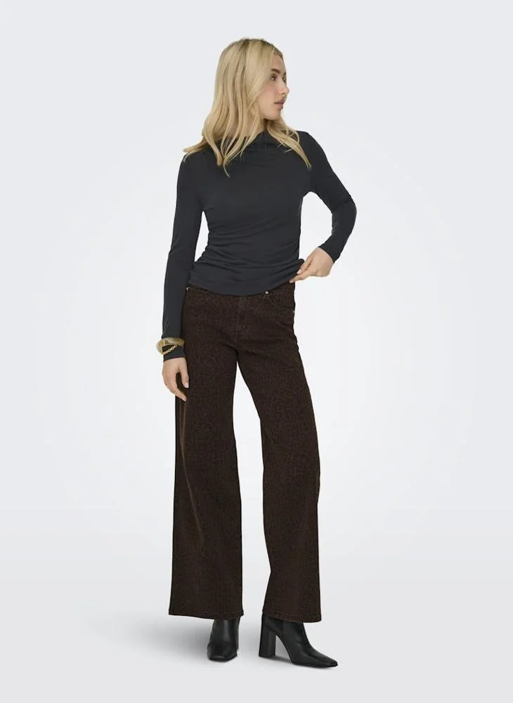 ONLY  ONLFREE LIFE Long Sleeve DRAPE TOP for Women | Best Price UAE