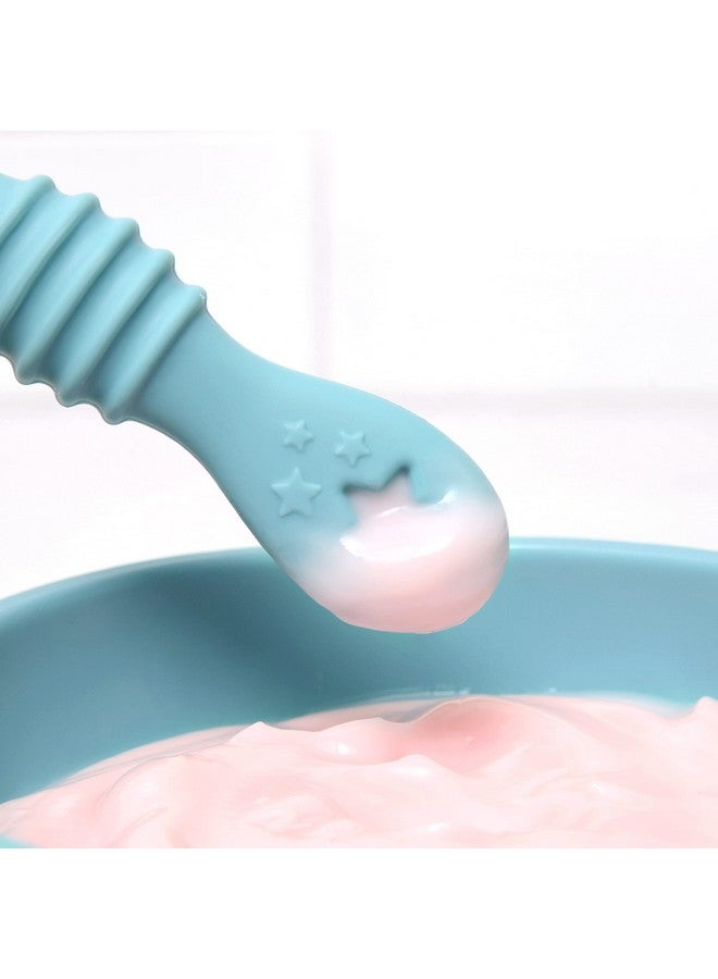 PrimaStella Little Dippers - First Stage Silicone Baby Spoon 6 Pack - Image 4