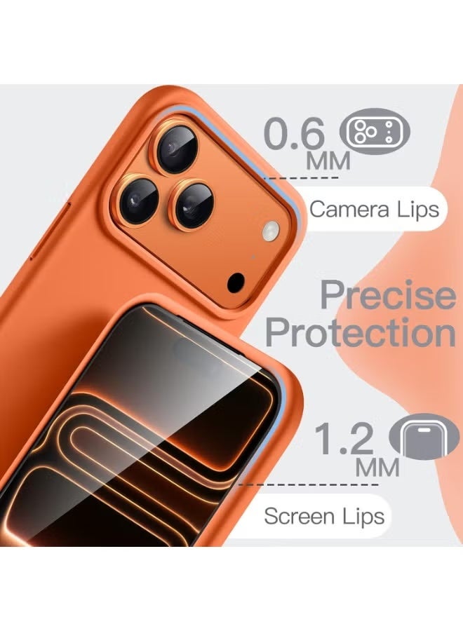 جاجيك Premium iPhone 17 Pro Case Soft Silicone Full Body Protective Cover – Ultra Slim Shockproof Anti-Scratch Shell for iPhone 17 Pro 6.3 Inch – Flexible, Lightweight, Durable Phone Case Designed for Maximum Drop Protection, Comfortable Grip & Everyday Use – Wireless Charging Compatible - Image 3