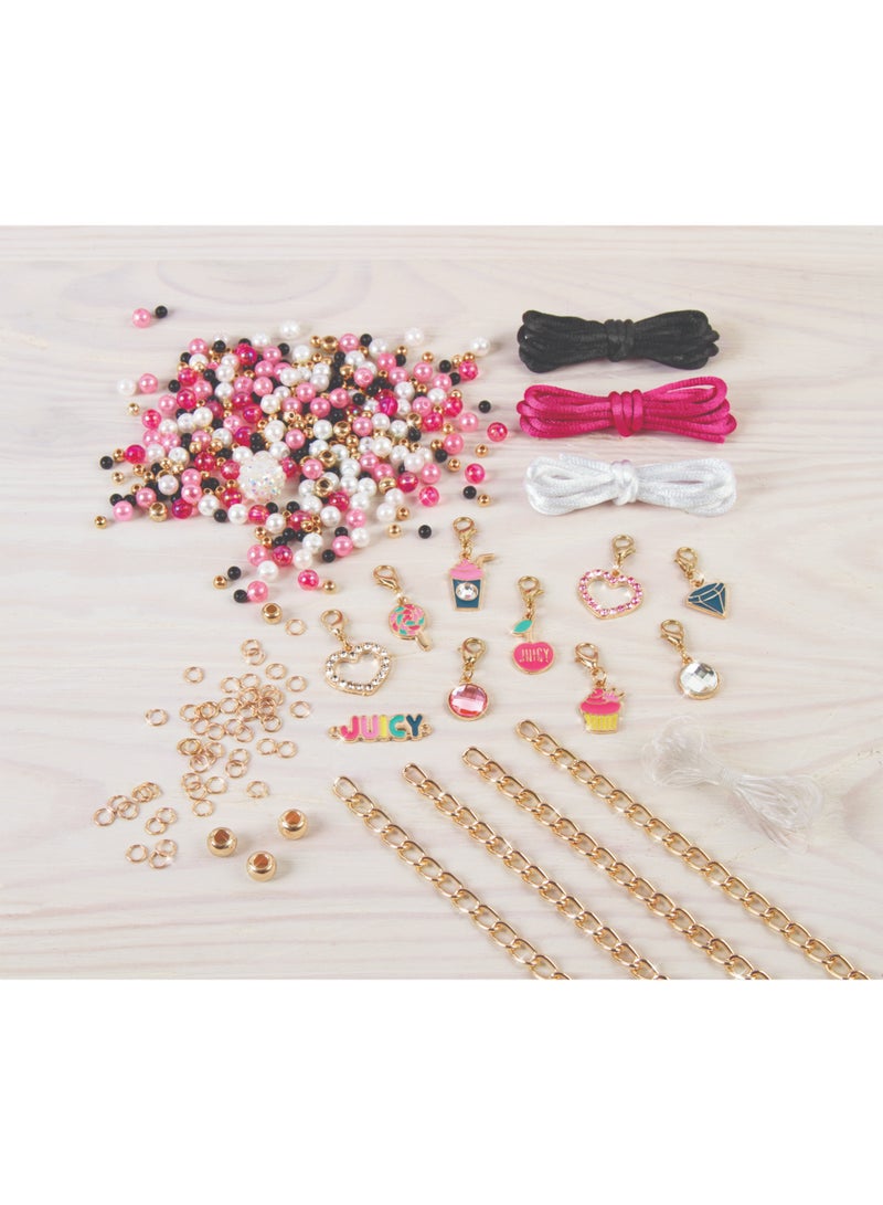 Juicy Couture Pink And Precious Bracelet Making Kit Ages 8 years - Image 3