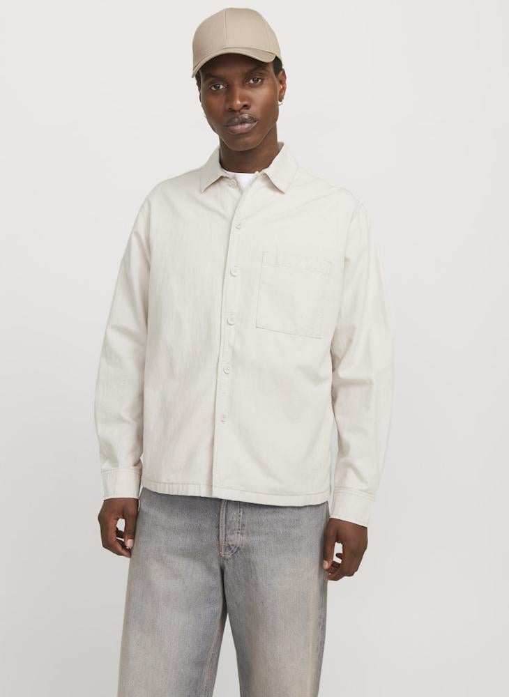 JACK & JONES Pocket Detail Regular Fit Shirt  - Image 1