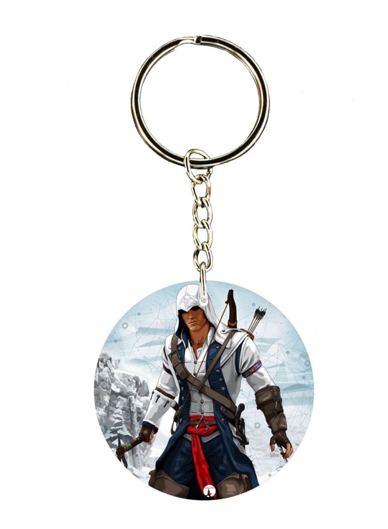RKN Assassins Creed Double Side Printed Keychain