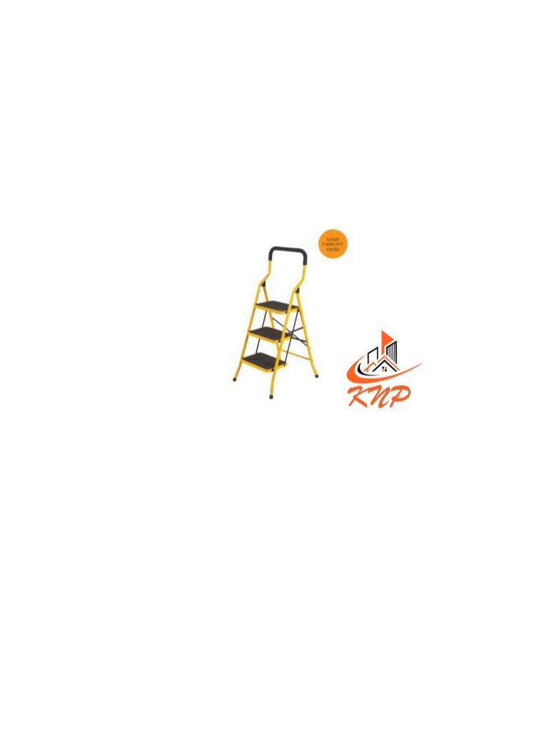 KNP Steel Household Ladder 2 STEPS - Image 3